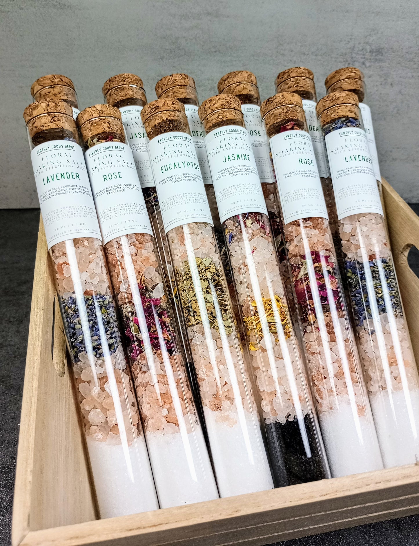 Floral Soaking Salts