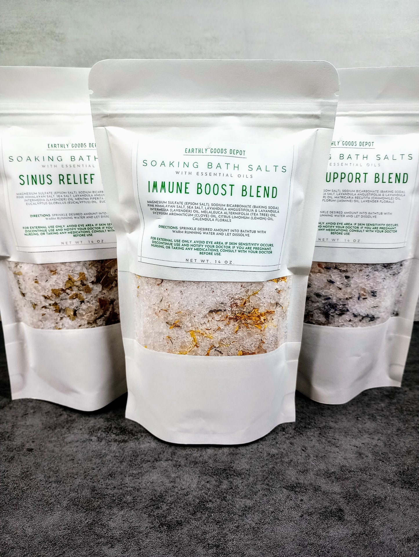 Essential Oil Bath Salts