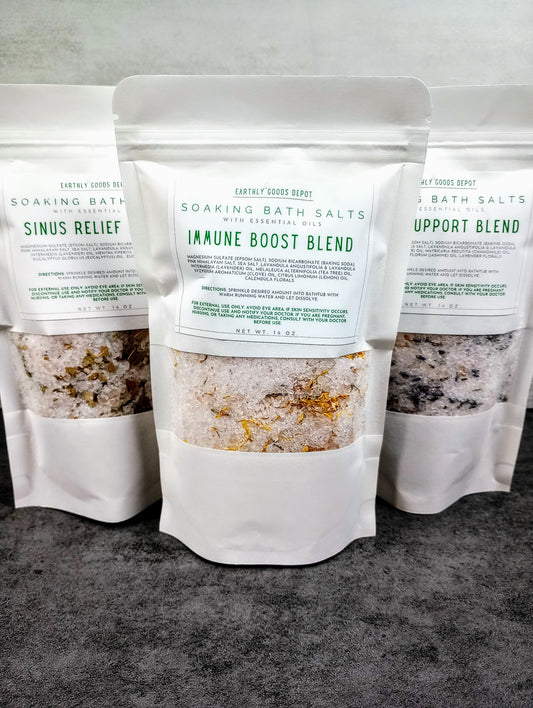 Essential Oil Bath Salts