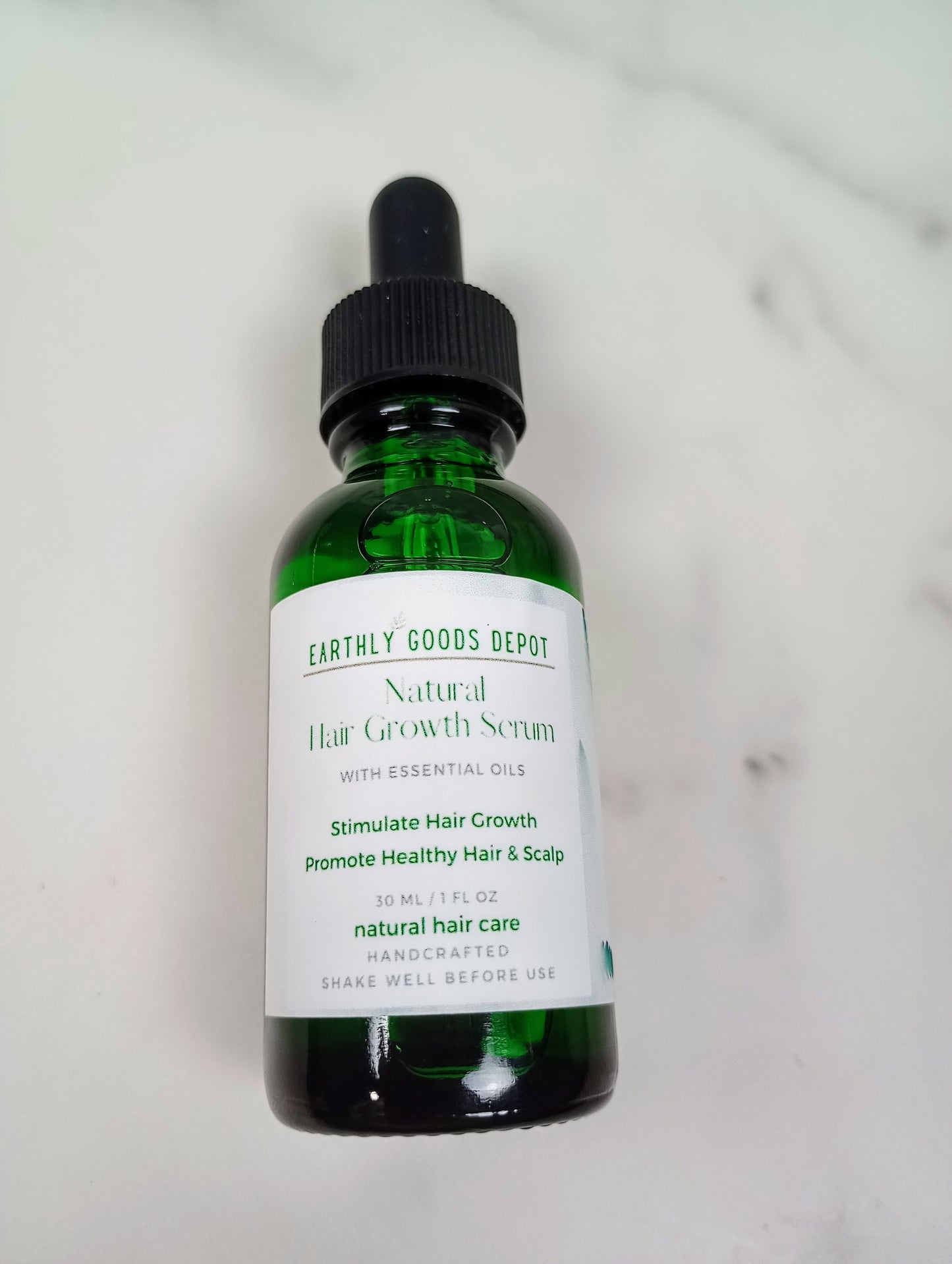 Natural Hair Growth Serum with Essential Oils