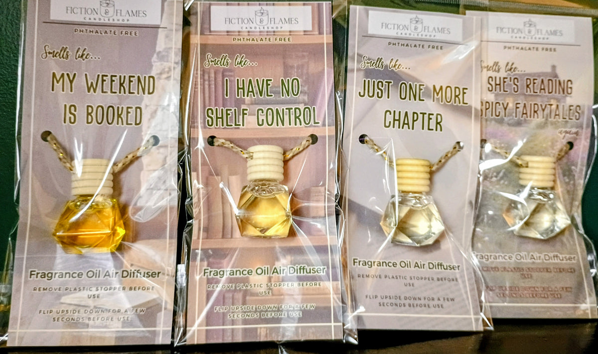 Book Themed Hanging Gem Diffuser