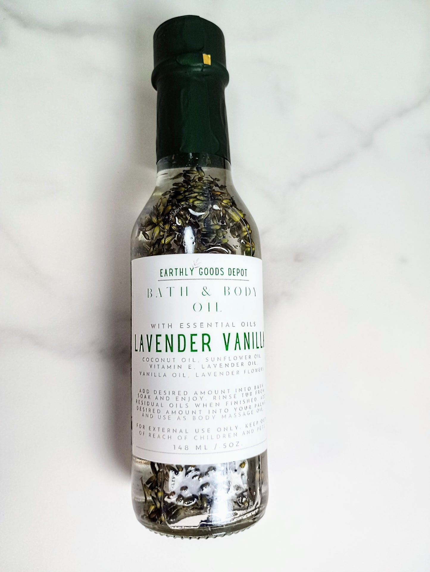 Natural Botanical Bath & Body Oil