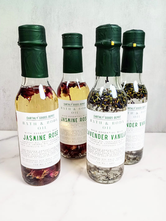 Natural Botanical Bath & Body Oil