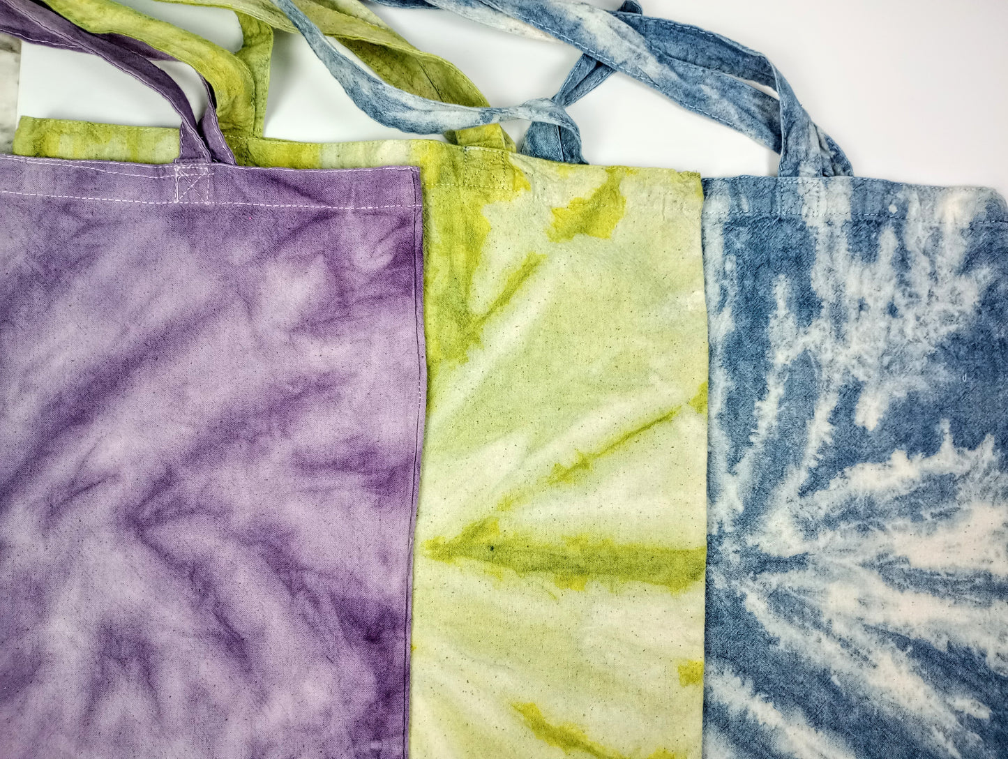 Natural Tye-Dye Tote Shopping Bag